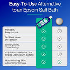 Epsom-It Soothing Nerve Lotion - Epsom Salt Magnesium Lotion, Topical Magnesium Cream with Capsaicin & Arnica for Muscle and Leg Discomfort Helping Better Sleep, 8.0 oz.