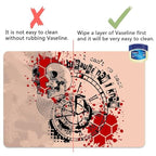 3mm Tattoo Skin Practice Kit - Yuelong 8Pcs Tattoo Fake Skin and 10Pcs Transfer Paper Kit Silicone Thick Practice Skins Double Sided and Tattoo Stencil Paper for Beginners and Experienced Artists