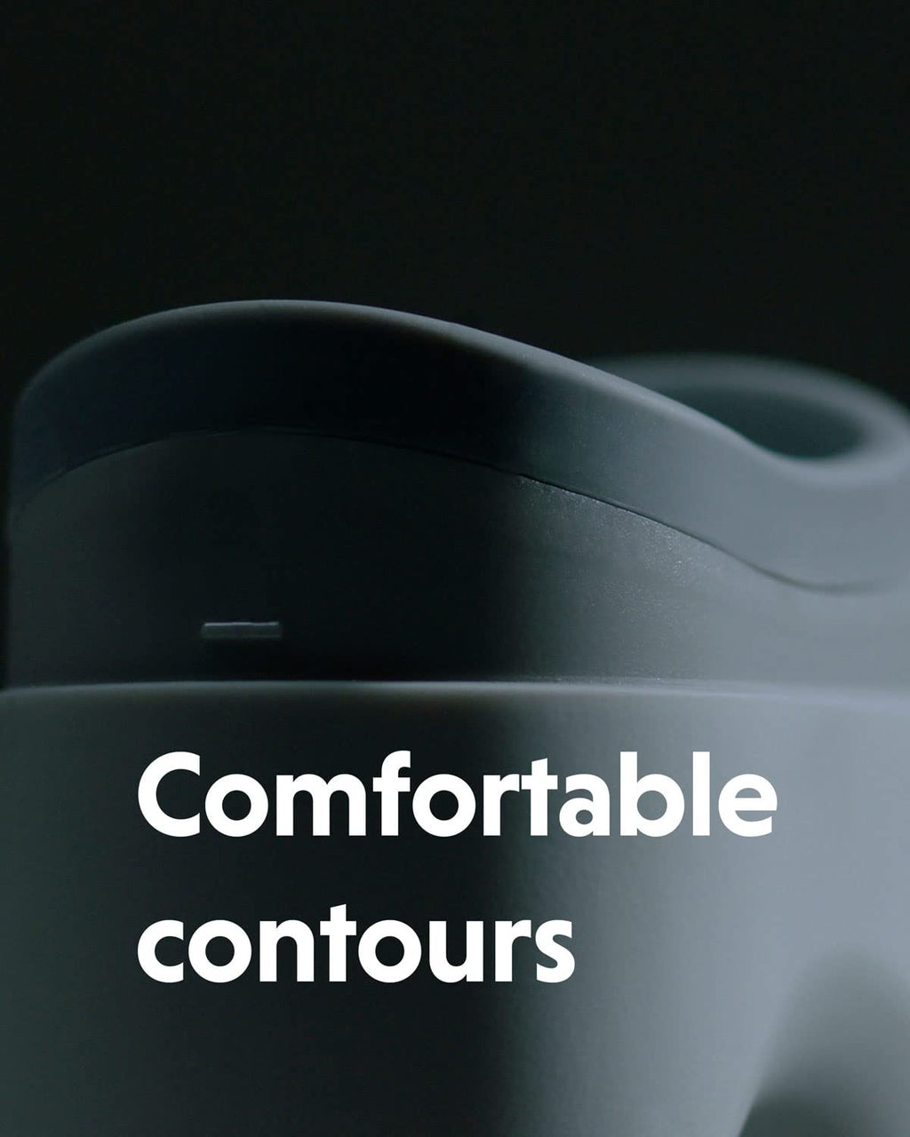Loona Premium Female Urinal - Quiet, No Splash Design for Women - Ideal for Bedside, Travel, and Outdoor Use - Moon Grey - HSA/FSA Eligible
