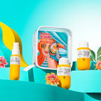 Sol de Janeiro Tropical Abundance Hair Repair Trio Travel Set | Jet Set | Sulfate Free Brazilian Joia Shampoo and Conditioner | Leave In Conditioner Spray | TSA Friendly | Amazon Exclusive