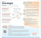 Tranquility Premium Overnight Disposable Absorbent Underwear (18 Count) - M, 34-48 in. Waist - Maximum Absorbency, All-Night Sleep, Breathable Comfort, Adult Diapers