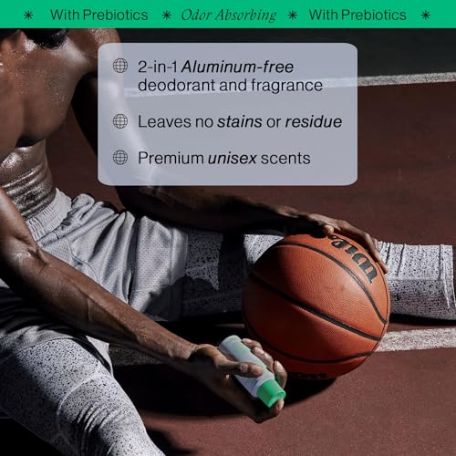 OffCourt - Natural Deodorant Body Spray for Men and Women - Aluminum Free - Whole Body Deodorant for Women and Men - Fresh Citrus and Driftwood Scent, 3.4 Ounce (Pack of 3)