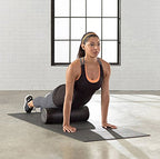 Amazon Basics High Density Foam Roller for Exercise and Recovery, 18 Inches, Black