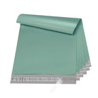 Metronic Large Poly Mailers 24x24 100 PCS, Strong Adhensive Shipping Bags for Clothing, Waterproof Shipping Envelopes for Small Business, Tear-resistant Mailers Poly Bags in Grayed Jade Green