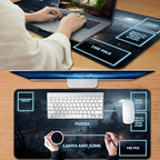 for MTG Game Playmat, for Magic TCG Rubber Play mat,Tabletop Card Playmats with Smooth Surface,Trading Card Inked Game Mat with White Zones,Battle Game,Fantasy Castle