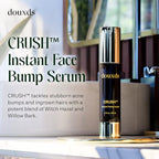 douxds CRUSH™ Instant Face Bump Serum, Acne Treatment for Clear Skin and Fast Healing, Natural Razor Bump Treatment, Acne Treatment, Ingrown Hair, Men’s Skincare, 50 ml