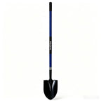 KOLEIYA Shovel,Shovels for Digging Heavy Duty with Fiberglass Handle,Spade Shovel for Gardening Trenching Planting Transferring,57 inches,Blue