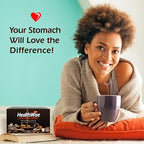 Healthwise Low Acid Coffee K-Cups French Vanilla 100% Colombian Coffee K-Cups - Medium Roast, Healthier Coffee For Sensitive Stomachs - 144 Count (Pack of 12)