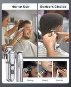Romanda Clippers and Trimmers Set, Hair Clippers for Men Cordless,Mens Clippers and Grooming Set,Barber Clippers Set
