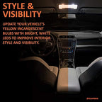 SYLVANIA - 7528 ZEVO LED White Bulb - Bright LED Bulb, Ideal for Daytime Running Lights (DRL) and Back-Up/Reverse Lights (Contains 2 Bulbs)