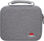 FBLFOBELI Hard Storage Case Compatible with OMRON Platinum BP5450/10 Series BP7450/Gold BP5350/7 Series BP7350 Blood Pressure Monitor with Upper Arm Cuff, Case Only (Grey)