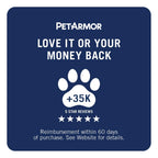 PetArmor CAPACTION Oral Flea Tablets Dogs 25+ lbs, Nitenpyram, 6-Dose