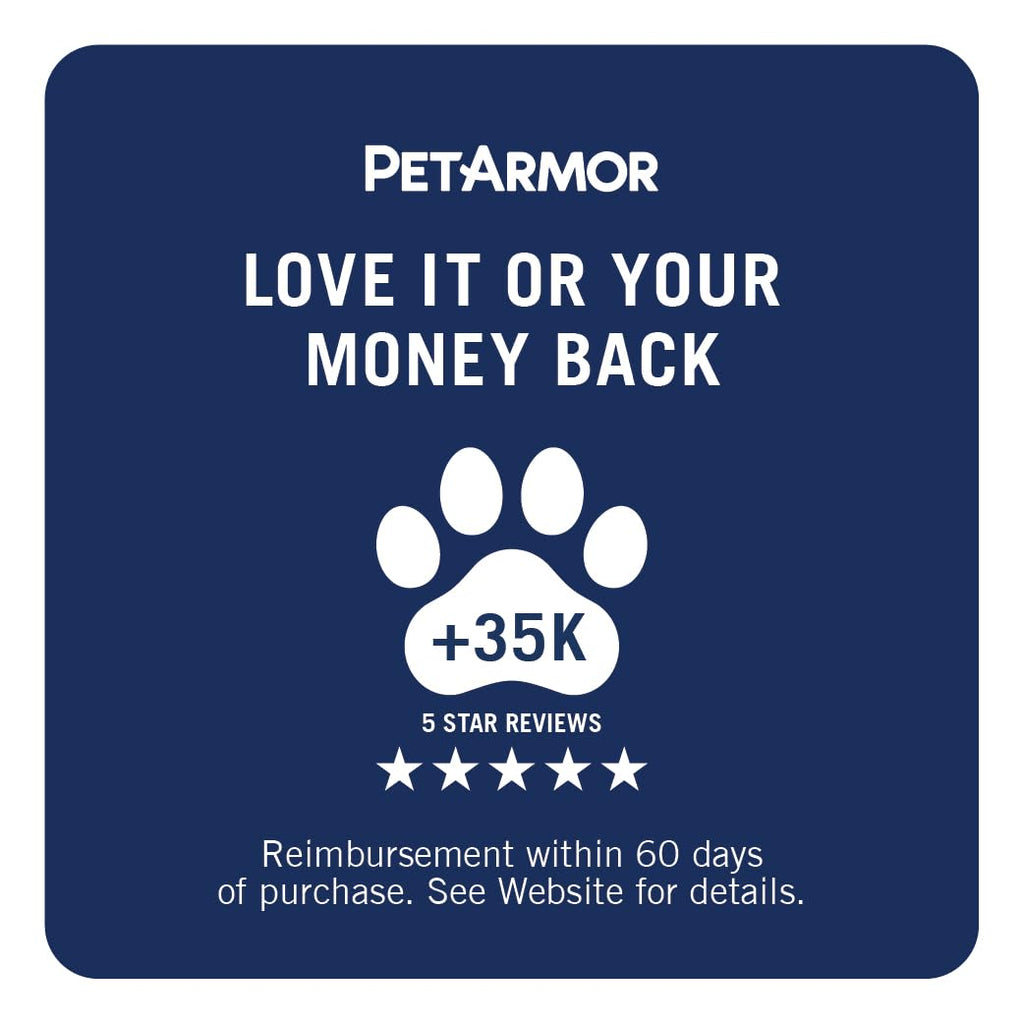 PetArmor CAPACTION Oral Flea Tablets Dogs 2-25 lbs, Nitenpyram, 6-Dose