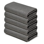 KTT Thickened Magic Cleaning Cloth,Reusable Microfiber Cleaning Cloth.Lint Free Cloth for Home,Window,Mirror Glass and Cars.(12" x 16",5 Pack)