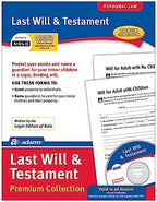 Adams Last Will and Testament, Forms and Instructions, Downloadable Product Details on Packaging, USA Only (LF235) 11x"8.5"x0.13"