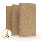 SpongeCo - Dry Cleaning Soot Eraser Sponge - Pet Hair, Smoke, Soot, Dust and Dirt Remover - 3x6 Double, One Unit (3 Pack Single)