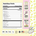 Unico Apollo Banana Cream Pie Protein Powder - 20g Whey, Casein, Egg White Formula | Keeps You Full for 6 Hours | Decadent Flavor & Non-Chalky Texture | 100 cals per Serving