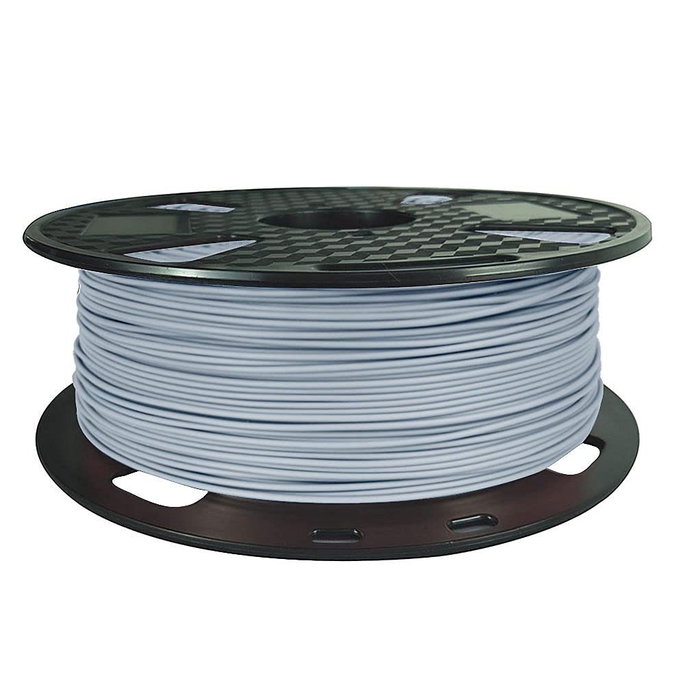 CC3D MAX PLA Filament Blue Gray 1KG 1.75 mm 3D Printing Filament 2.2LBS Spool PLA Pro Plus + Filament Light Grey Color