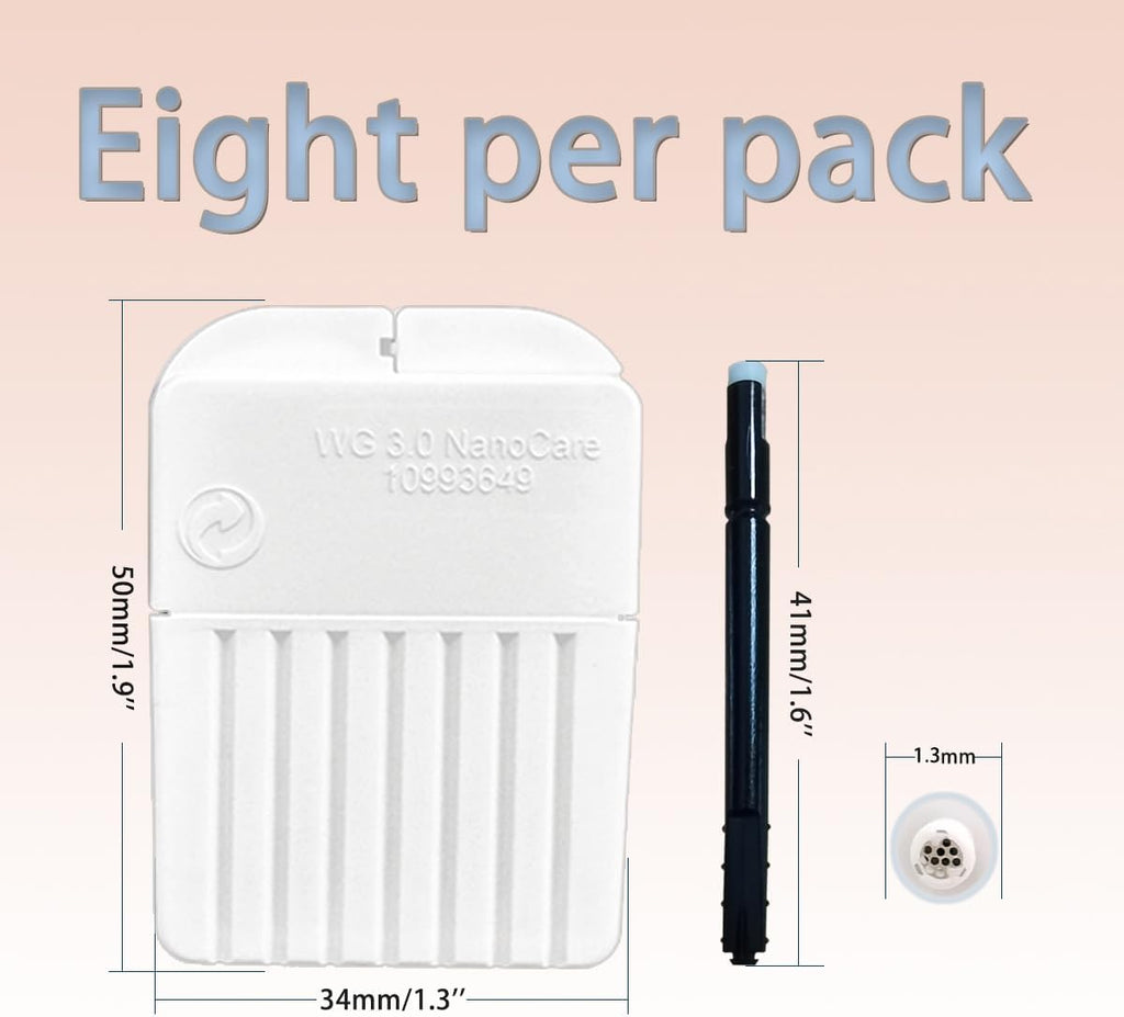 Waxguards 3.0 NanoCare 10993649 Filters for Signia/Siemens/Rexton and Connexx Hearing Aids - Cleaning Brush Kits with Carry Case- 3packs
