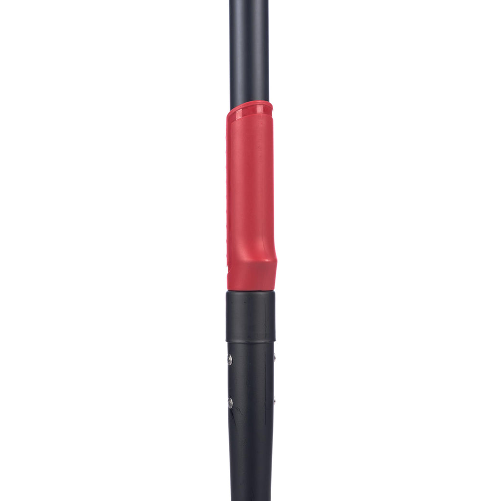 Root Slayer RS225 Long Handle Garden Shovel, Fiberglass Shaft, Black