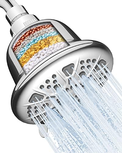 Shower Head Filter Replacement Cartridge for MakeFit Filtered Shower Head - H5H117 (2-PACK)