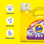 Tide Simply All-In-One Liquid Laundry Detergent, Berry Blossom Scent, 138 Loads, 182 fl oz