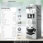 Direct Coffee Tea Est 2019 Oat Milk Value Bundle – Barista Edition, 4-Pack Non-Dairy Creamer for Coffee, Vegan, Dairy-Free & Gluten-Free, Includes Brand Sticker