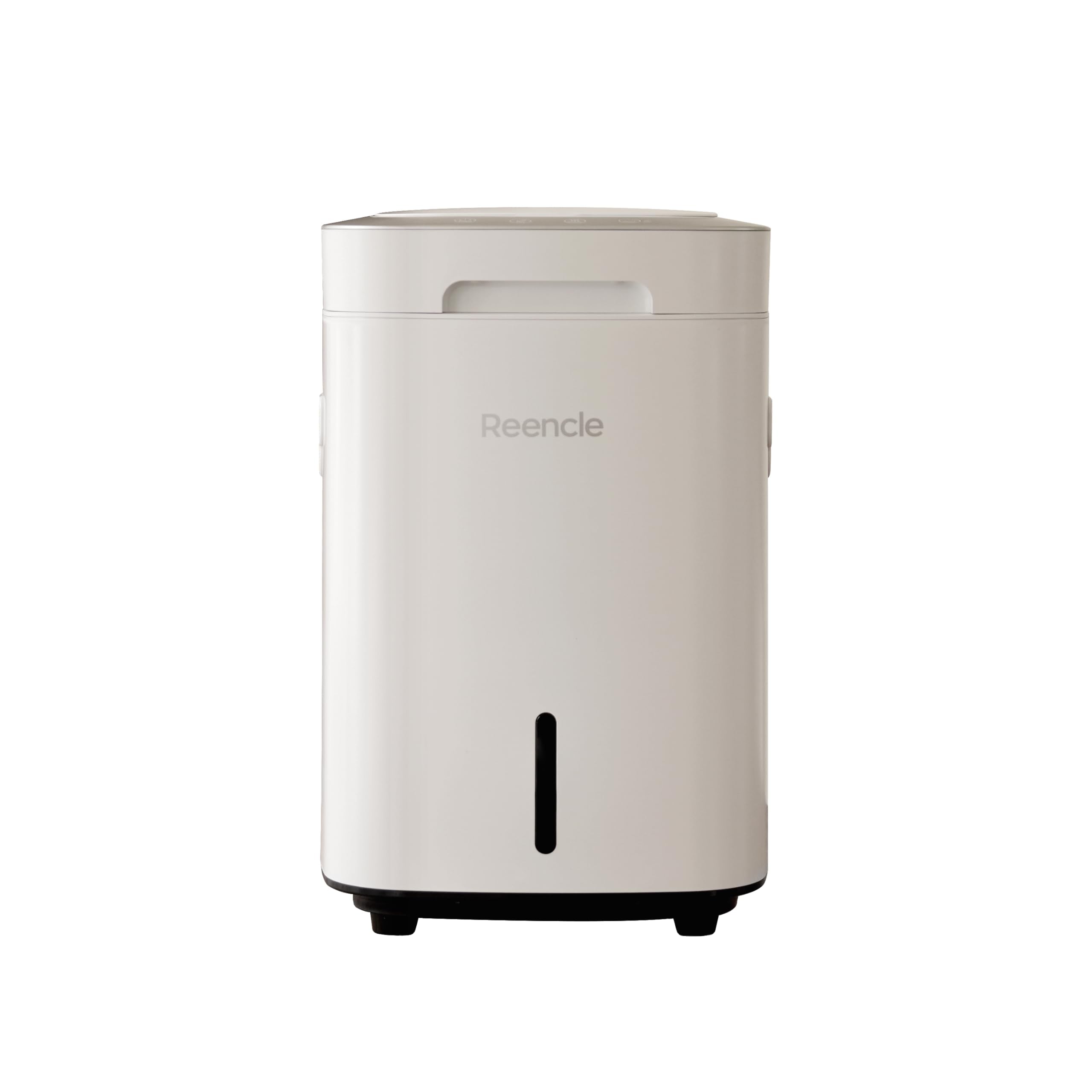 Reencle Prime Electric Composter - 14L Kitchen Composter, Decomposes Up to 2.2 lbs Food Waste Daily, Odorless Indoor Composting with Whisper-Quiet Technology & Rapid Decomposition (White)