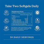 Vegan Omega 3-450mg DHA & EPA Fatty Acids - Sustainable Algae Oil - Plant-Based Fish Oil Alternative - Carrageenan-Free Softgels (120 Ct)