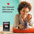 Healthwise Low Acid Decaf Ground Coffee, Chemical-Free SW Process, 99% Caffeine free, 100% Colombian - Medium Roast, Healthier Coffee for Sensitive Stomachs-12 Ounce Cans (Pack of 9)