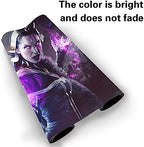 Board Game MTG Playmat Games Size 60X35 cm CCG Compatible for MTG CCG RPG Trading Card Game (Liliana)