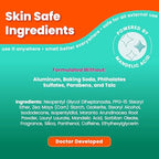 Lume Whole Body Deodorant - Smooth Solid Stick - 72 Hour Odor Control - Aluminum Free, Baking Soda Free and Skin Loving - 2.6 Ounce (Pack of 3) (Minted Cucumber)