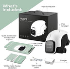nooro Portable Knee Massager with Heat, Red Light, & Massage Therapy, Relax Tight Muscles and Helps Minor Joint Stiffness and Discomfort, Hands-Free Design