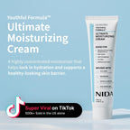 NIDA Youthful Formula™ Ultimate Moisturizing Cream | Centella Asiatica, Niacinamide, Hyaluronic Acid, Collagen | Wrinkles, Fine Lines, Dark Spots, Dry Skin, Redness | 3.38 fl. oz., 100ml (Old Formula)