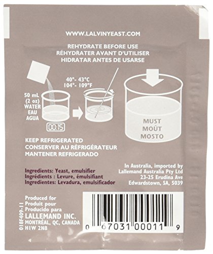Lalvin Wine Yeast EC-1118 10pk
