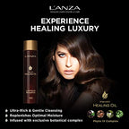 L'ANZA Keratin Healing Oil Lustrous Shampoo, Keratin Shampoo For Dry Damaged Hair, Boosts Shine, Strength and Hair Health, Repairing Damage and Prevents Frizz, Sulfate Free, Cruelty Free