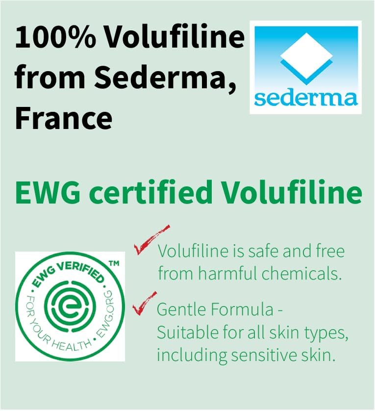 100% Volufiline 10ml (0.37 Fl Oz) Patented Cosmetic Ingredient from SEDERMA (France) Just Add A Few Drops DIY Skin Care Cosmetic Ingredient