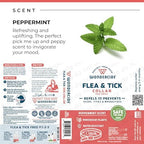 Wondercide Dog Collar - Flea, Tick, and Mosquito Repellent for Dogs - with Natural Essential Oils - Up to 4 Months Protection - Large