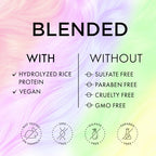VOODOO Without Color (Clear) Hair Paint 8 oz | Vegan & Cruelty-Free Hair Dye | Ammonia, Sulfate & Paraben-Free | Intermixable Temporary Hair Color | Semi Permanent Hair Color (8 Oz)