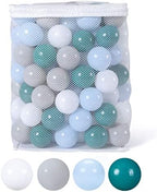 GOGOSO Ball Pits Balls for Toddlers Pack of 50 100 200 Plastics Shape Ball Non-Phthalate Non-BPA Non-Toxic 2.2-Inch Crush Proof Play Balls