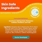 Lume Whole Body Deodorant - Smooth Solid Stick - 72 Hour Odor Control - Aluminum Free, Baking Soda Free and Skin Safe - 2.6 Ounce (Pack of 2) (Toasted Coconut)