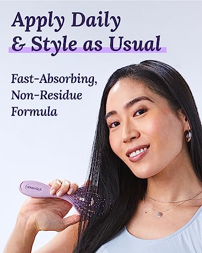 Keranique Hair Thickening Serum - Advanced Keratin-Enriched Follicle Booster Spray for Density Restoration and Fuller Growth