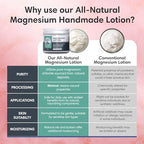 ProSeed Handmade All-Natural Magnesium Lotion – Vegan, 2250mg/oz Formula – Soothing Bedtime Body Rub for Kids, Toddlers & Pregnant Women – Butter & Oil Blend (2oz)