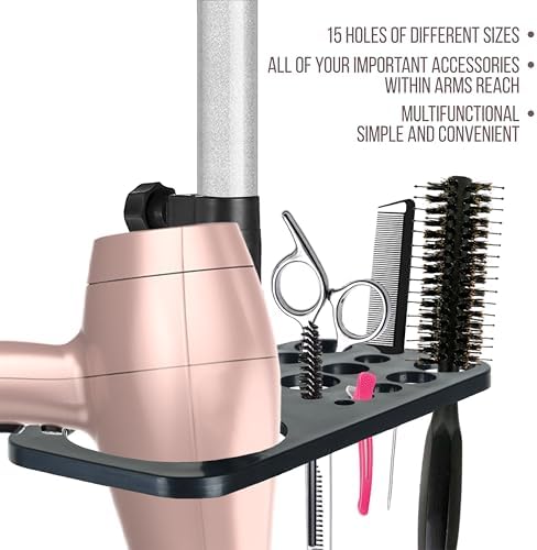 Wig Stand Tripod 50 Inch Metal Wig Mannequin Head Tripod Stand For Hairdressing Training Head Adjustable Wig Tripod Stand with Tool Tray (Silvery, Mannequin Head Not Included)