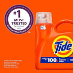 Tide Liquid Laundry Detergent, Original Scent, 105 fl oz, 80 Loads