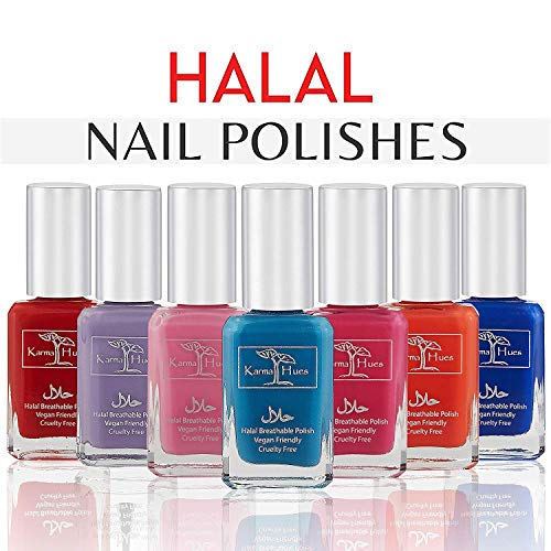 Karma Halal Certified Nail Polish- Truly Breathable Cruelty Free and Vegan - Oxygen Permeable Wudu Friendly Nail Enamel (LAILA)