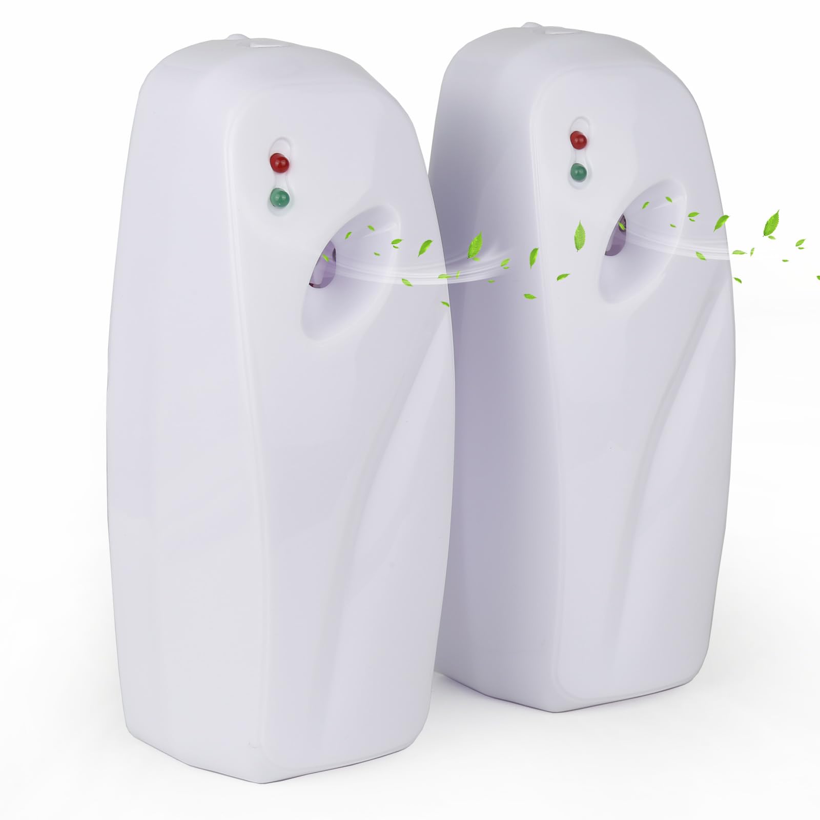 Automatic Air Freshener Spray Dispenser 2-Pack,Wall Mounted/Free Standing Automatic Air Fresheners for Home and Commercial Use,Automatic Spray Dispenser Adjustable Scent Release Setting