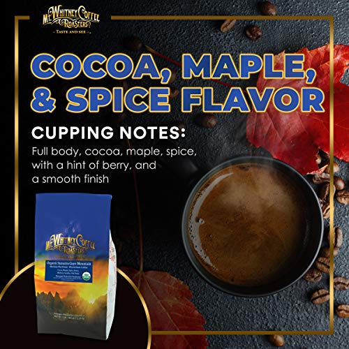 Mt. Whitney Organic Gayo Mountain Sumatra, Medium Dark Roast, Low Acid Coffee (Whole Bean, 5 Lb)