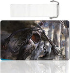 Board Game MTG Playmat Games Size 60X35 cm CCG Compatible for MTG CCG RPG Trading Card Game (KROXA, Titan of Death's Hunger)