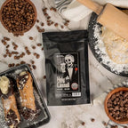 Bones Coffee Company Favorite Flavors Sample Pack Gift Set with Coffee Mug Medium Roast Ground Low Acid Flavored Coffee Beans (4 oz, Pack of 5)